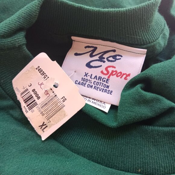 Vintage Men's T-shirt XL Simply The Best Dad Embroidered JC Penney Y2K NEW NWT - Picture 4 of 4